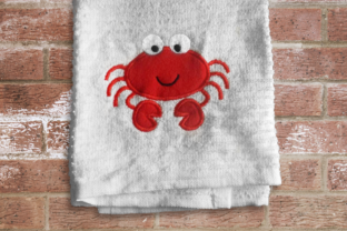 Cute Cartoon Crab Applique: A Designer’s Review