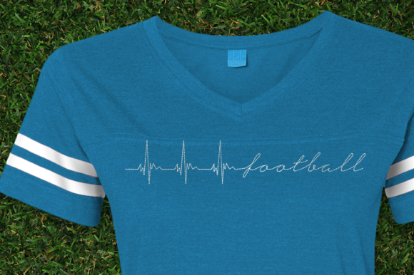 Football Heartbeat Redwork: A Designer’s Review