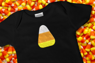 Mini Candy Corn: A Sweet Halloween Embroidery Review