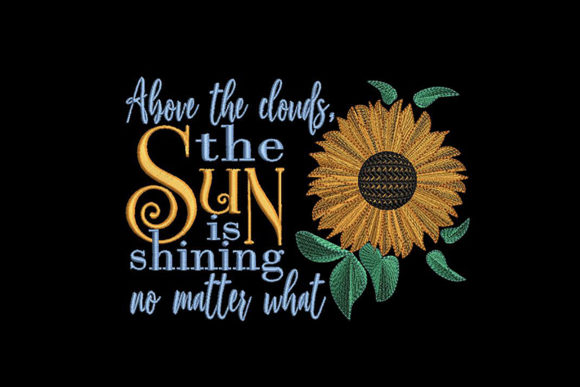 Review: Sunflower and Inspirational Quote Design