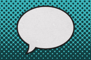 Reviewing the Comic Book Speech Bubble Applique